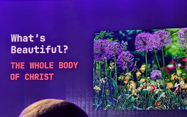 presentation slide asking What is Beautiful